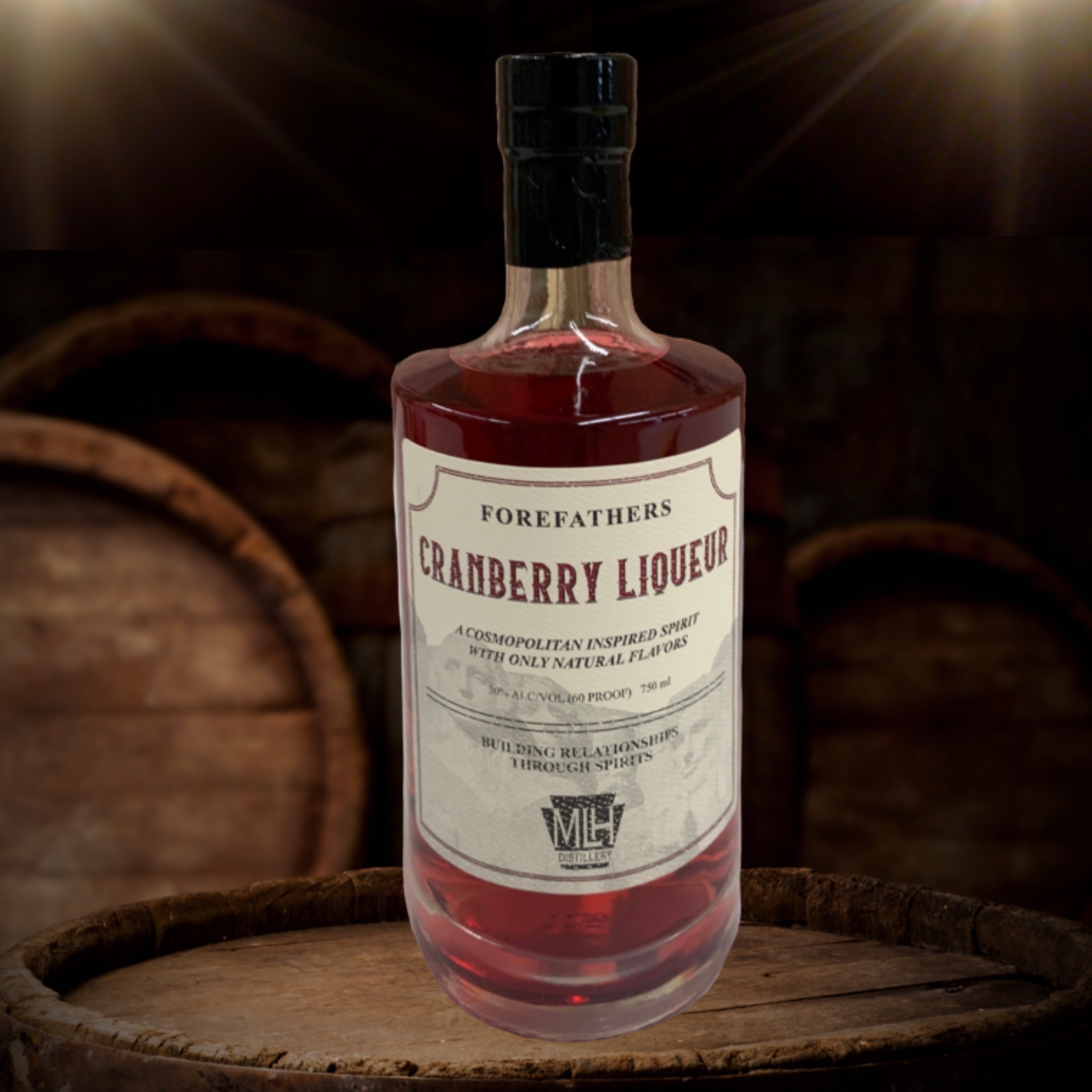 Mlh Distillery Forefathers Cranberry Liqueur